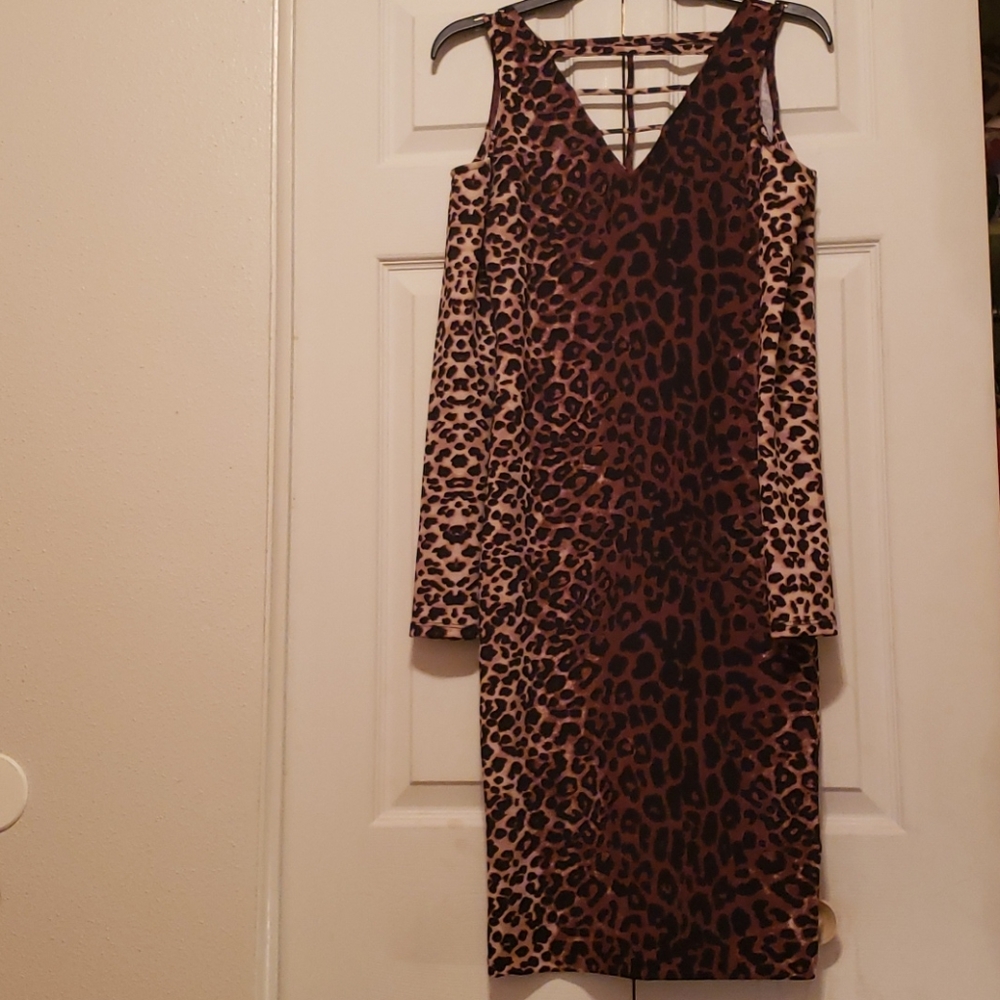 Cheetah Print Dress